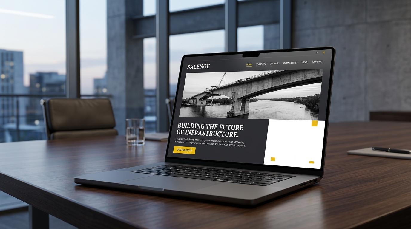 Exemplo real de site corporativo de alta performance desenvolvido pela Birô de Criação Digital